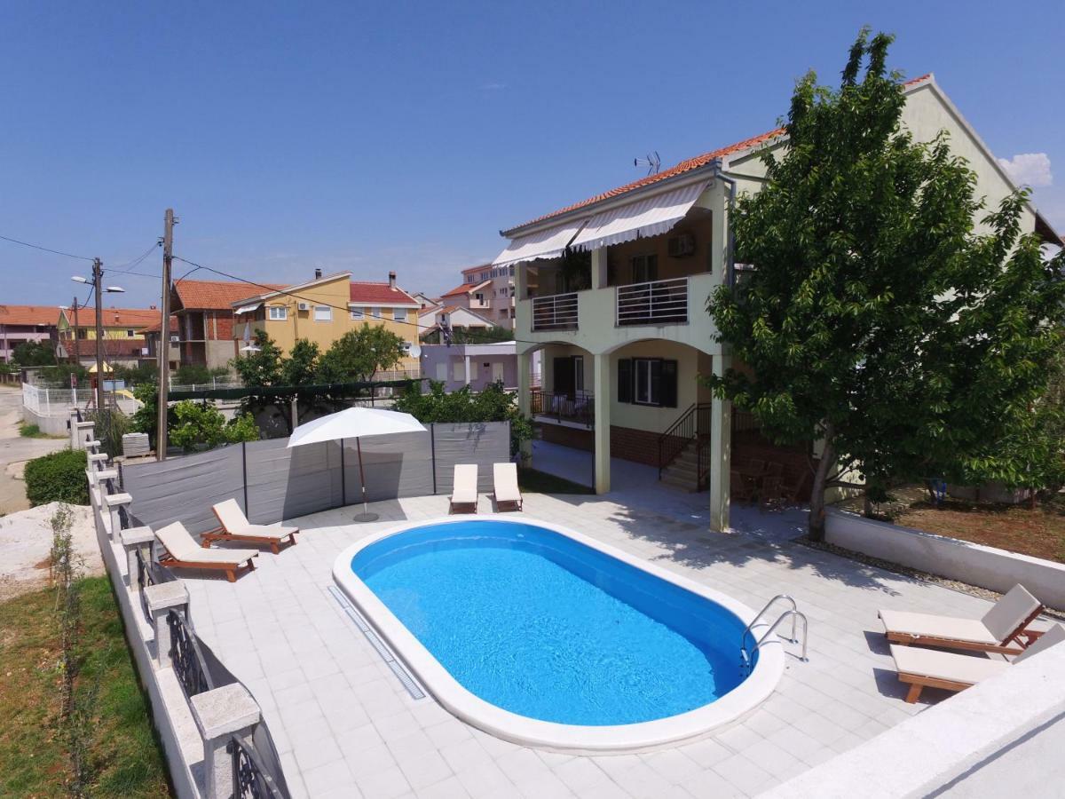 Hacienda Mia With Pool And Yacuzzi, Free Parking Villa Zadar Rum bild